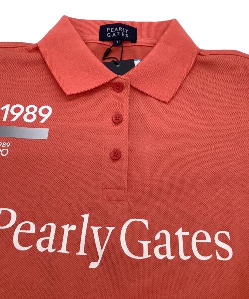 PEARLY GATES（パーリーゲイツ）PEARLY GATES (パーリーゲイツ) ゴルフウェア(トップス) ピンク サイズ:1 未使用品の古着・服飾アイテム