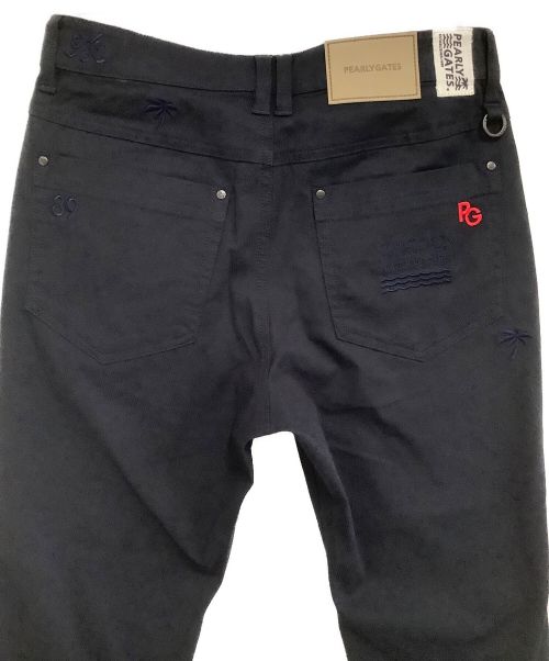 PEARLY GATES（パーリーゲイツ）PEARLY GATES (パーリーゲイツ) ゴルフパンツ ブラック サイズ:1 未使用品の古着・服飾アイテム