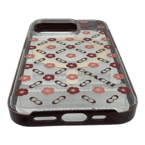 COACH（コーチ）COACH (コーチ) スマホケース　COACH　Protective Case for MagSafe for iPhone 15 Pro [ Tea Rose ] CH052538の古着・服飾アイテム