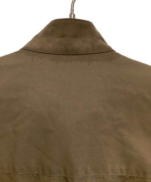 Graphpaper（グラフペーパー）Graphpaper (グラフペーパー) スタンドカラーシャツ　カサノバ別注 ブラウン サイズ:Freeの古着・服飾アイテム