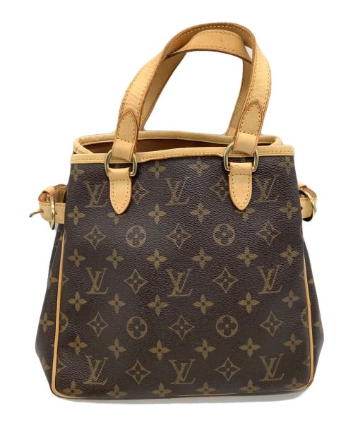 LOUIS VUITTON（ルイ ヴィトン）LOUIS VUITTON (ルイ ヴィトン) ショルダートートバッグ モノグラム  バティニョール ブラウンの古着・服飾アイテム