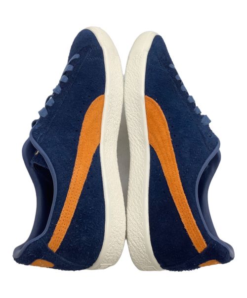 PUMA（プーマ）PUMA (プーマ) ローカットスニーカー Clyde OG  75周年記念モデル ネイビー×オレンジ サイズ:27の古着・服飾アイテム