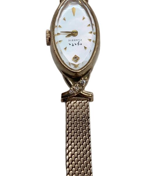 agete CLASSIC（アガット クラシック）agete CLASSIC (アガット クラシック) オーバルフェイスジュエリーウォッチの古着・服飾アイテム