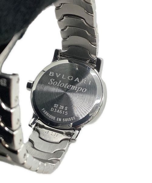 BVLGARI（ブルガリ）BVLGARI (ブルガリ) 腕時計 ソロテンポ  クォーツ  	SSブレスレットの古着・服飾アイテム