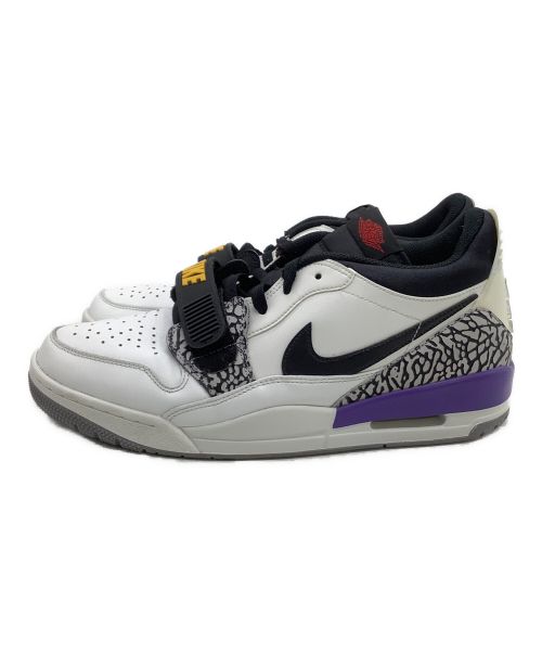 NIKE（ナイキ）NIKE (ナイキ) スニーカー JORDAN LEGACY 312 LOW LAKERS ホワイト×パープル サイズ:28.5の古着・服飾アイテム