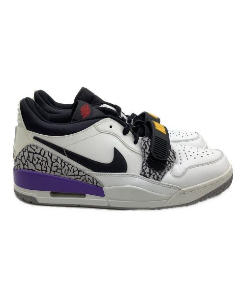 NIKE（ナイキ）NIKE (ナイキ) スニーカー JORDAN LEGACY 312 LOW LAKERS ホワイト×パープル サイズ:28.5の古着・服飾アイテム