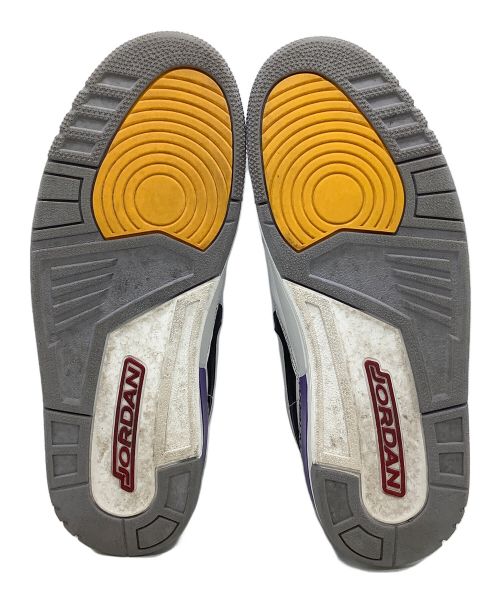 NIKE（ナイキ）NIKE (ナイキ) スニーカー JORDAN LEGACY 312 LOW LAKERS ホワイト×パープル サイズ:28.5の古着・服飾アイテム