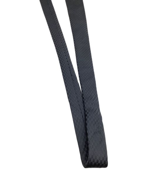 LOUIS VUITTON（ルイ ヴィトン）LOUIS VUITTON (ルイ ヴィトン) シルクネクタイ ダミエ 	クラヴァット・マイクロ ネイビー サイズ:表記無しの古着・服飾アイテム