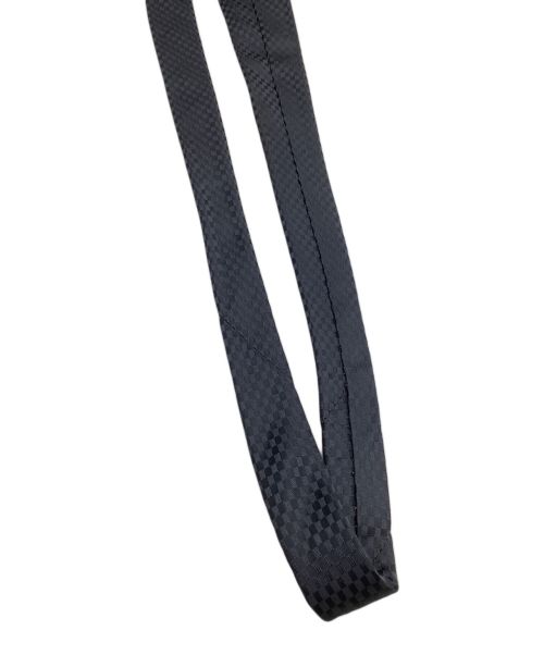 LOUIS VUITTON（ルイ ヴィトン）LOUIS VUITTON (ルイ ヴィトン) シルクネクタイ ダミエ 	クラヴァット・マイクロ ネイビー サイズ:表記無しの古着・服飾アイテム