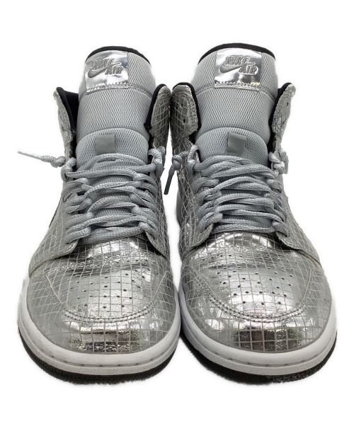NIKE（ナイキ）NIKE (ナイキ) スニーカー AIR JORDAN 1 MID SE DISCO BALL シルバー サイズ:28の古着・服飾アイテム