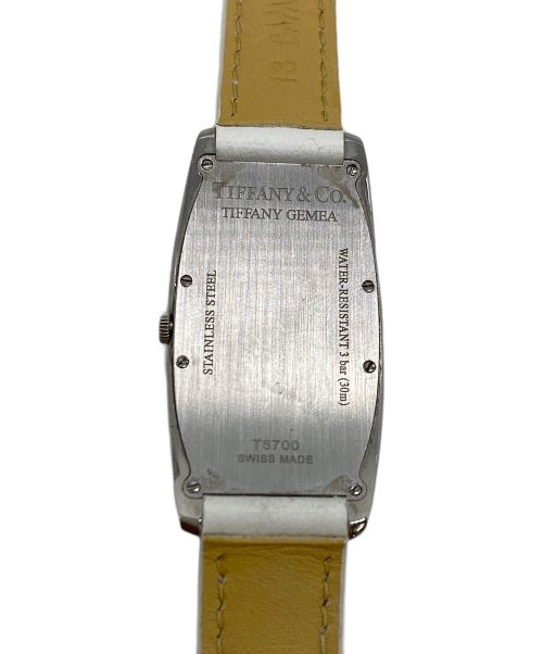 TIFFANY & Co.（ティファニー）TIFFANY & Co. (ティファニー) 腕時計 ジェメア クォーツ ホワイトの古着・服飾アイテム