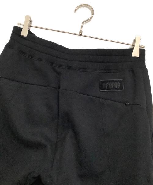 TFW49（ティーエフダブリューフォーティーナイン）TFW49 (ティーエフダブリューフォーティーナイン) スウェットパンツ ブラック サイズ:4の古着・服飾アイテム
