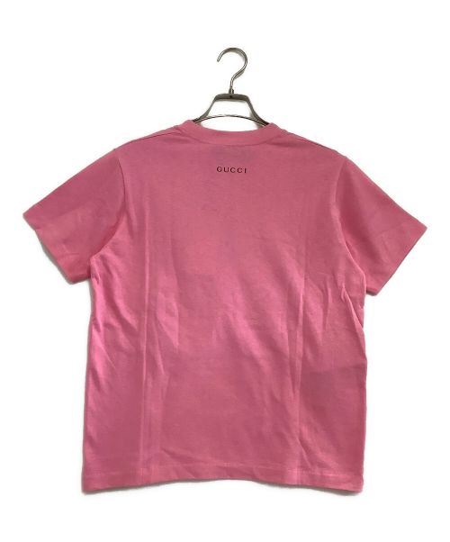 GUCCI（グッチ）GUCCI (グッチ) Tシャツ ピンク サイズ:XS 未使用品の古着・服飾アイテム