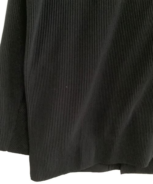 stein（シュタイン）stein (シュタイン) Oversized Gradation Pleats Jacket 22AWモデル ブラック サイズ:Mの古着・服飾アイテム