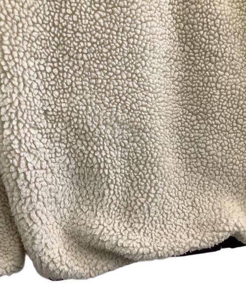 Patagonia（パタゴニア）Patagonia (パタゴニア) レトロXジャケット　Retro-X Fleece Jacket アイボリー×パープル サイズ:XLの古着・服飾アイテム