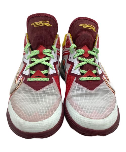 NIKE×MIMIPLANGE（ナイキ×ミミプランジ）NIKE×MIMIPLANGE (ナイキ×ミミプランジ) スニーカー LEBRON 18 ホワイト×イエロー サイズ:26の古着・服飾アイテム