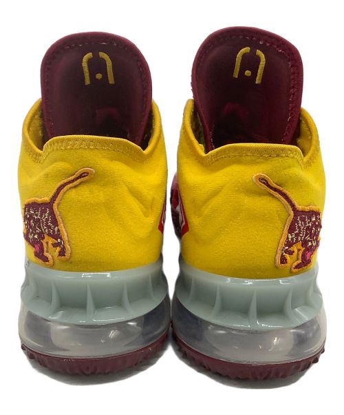 NIKE×MIMIPLANGE（ナイキ×ミミプランジ）NIKE×MIMIPLANGE (ナイキ×ミミプランジ) スニーカー LEBRON 18 ホワイト×イエロー サイズ:26の古着・服飾アイテム