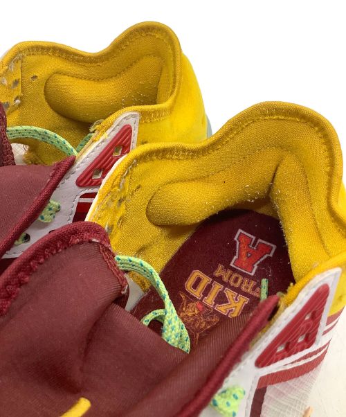 NIKE×MIMIPLANGE（ナイキ×ミミプランジ）NIKE×MIMIPLANGE (ナイキ×ミミプランジ) スニーカー LEBRON 18 ホワイト×イエロー サイズ:26の古着・服飾アイテム