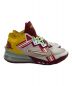 中古・古着 NIKE×MIMIPLANGE (ナイキ×ミミプランジ) スニーカー LEBRON 18 ホワイト×イエロー サイズ:26：2500円