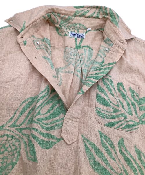 Sun Surf（サンサーフ）Sun Surf (サンサーフ) アロハシャツ ベージュ サイズ:Mの古着・服飾アイテム
