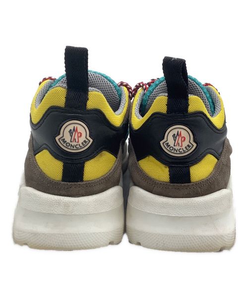 MONCLER（モンクレール）MONCLER (モンクレール) ローカットスニーカー スウェードコンビダッドスニーカー ブラウン サイズ:42の古着・服飾アイテム