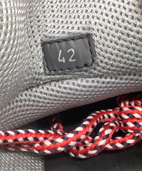 MONCLER（モンクレール）MONCLER (モンクレール) ローカットスニーカー スウェードコンビダッドスニーカー ブラウン サイズ:42の古着・服飾アイテム