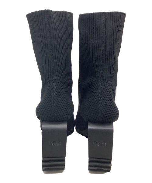 YELLO（イエロ）YELLO (イエロー) ショートブーツ ブラック サイズ:表記なし 未使用品の古着・服飾アイテム