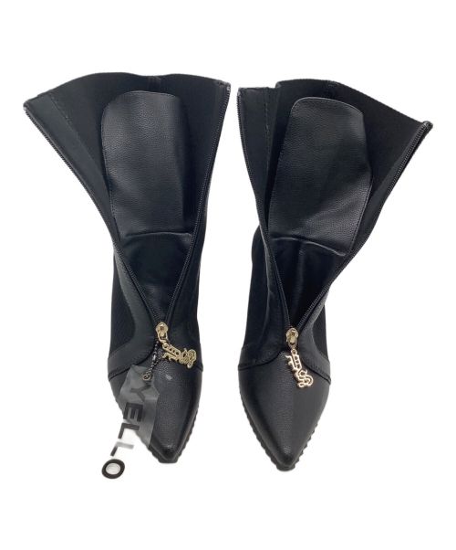 YELLO（イエロ）YELLO (イエロー) ショートブーツ ブラック サイズ:表記なし 未使用品の古着・服飾アイテム