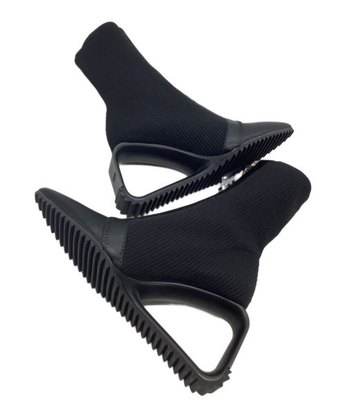 YELLO（イエロ）YELLO (イエロー) ショートブーツ ブラック サイズ:表記なし 未使用品の古着・服飾アイテム