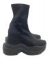 中古・古着 YELLO (イエロー) ブーツ DOUBLE SNEAKER SHORT BOOTS ブラック サイズ:表記なし：10000円