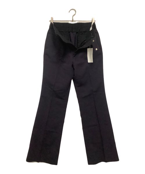 LITTLEBIG（リトルビッグ）LITTLEBIG (リトルビッグ) スラックス フレアトラウザーズスラックスロングパンツ ネイビー サイズ:44 未使用品の古着・服飾アイテム