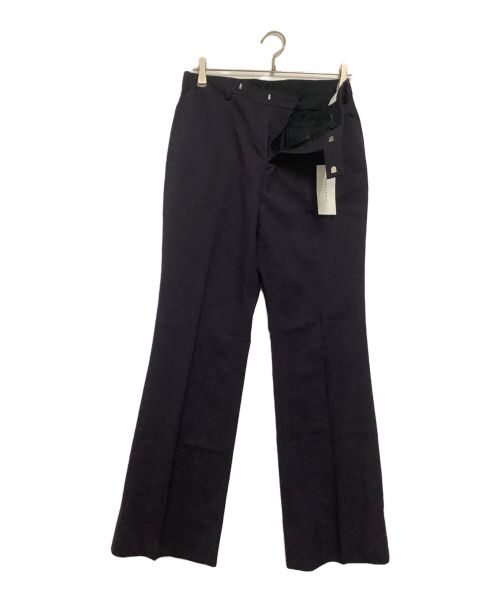 LITTLEBIG（リトルビッグ）LITTLEBIG (リトルビッグ) スラックス フレアトラウザーズスラックスロングパンツ ネイビー サイズ:44 未使用品の古着・服飾アイテム