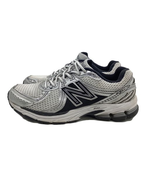 NEW BALANCE（ニューバランス）NEW BALANCE (ニューバランス) スニーカー 	 ブラック×ホワイト サイズ:27.5の古着・服飾アイテム