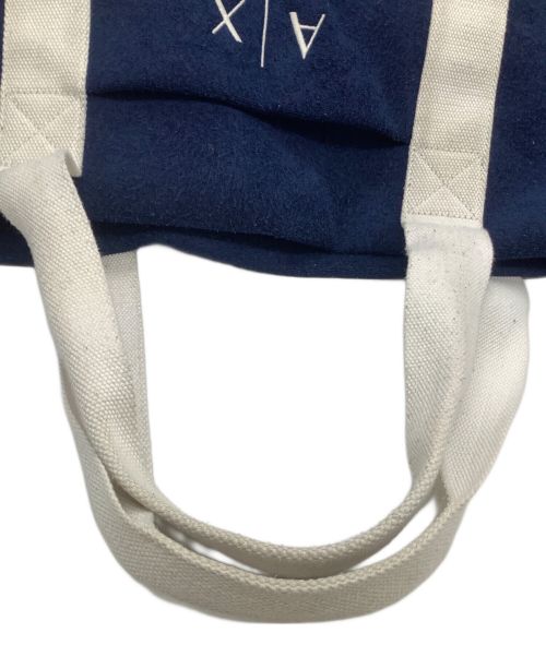 ARMANI EXCHANGE（アルマーニ エクスチェンジ）ARMANI EXCHANGE (アルマーニ エクスチェンジ) トートバッグ N-Spring Summer-2016 ネイビーの古着・服飾アイテム