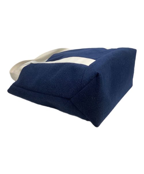 ARMANI EXCHANGE（アルマーニ エクスチェンジ）ARMANI EXCHANGE (アルマーニ エクスチェンジ) トートバッグ N-Spring Summer-2016 ネイビーの古着・服飾アイテム