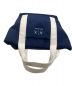 中古・古着 ARMANI EXCHANGE (アルマーニ エクスチェンジ) トートバッグ N-Spring Summer-2016 ネイビー：3000円
