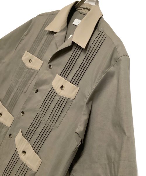 taupe（トープ）taupe (トープ) ヘアラインシャンブレーS ベージュ サイズ:2の古着・服飾アイテム