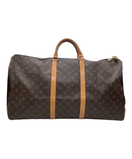 LOUIS VUITTON（ルイ ヴィトン）LOUIS VUITTON (ルイ ヴィトン) トラベルバッグ モノグラム キーポル60 ブラウンの古着・服飾アイテム
