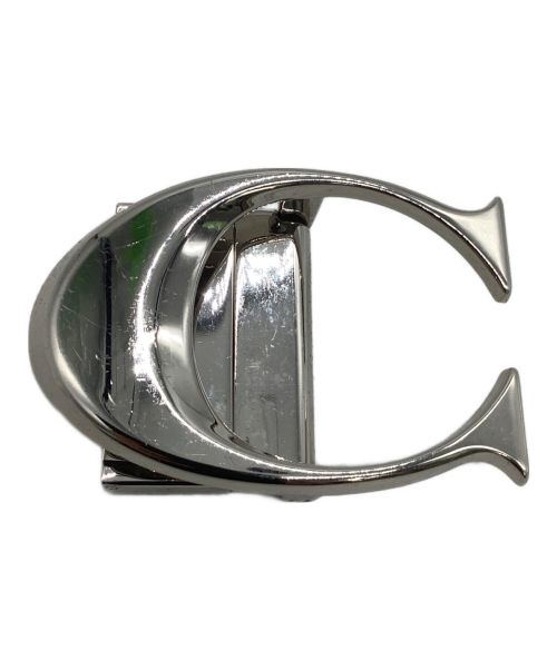 COACH（コーチ）COACH (コーチ) リバーシブルベルト シグネチャー ベージュ×レッドの古着・服飾アイテム