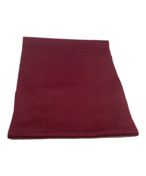 LOUIS VUITTON（ルイ ヴィトン）LOUIS VUITTON (ルイ ヴィトン) カシミヤストール レッドの古着・服飾アイテム