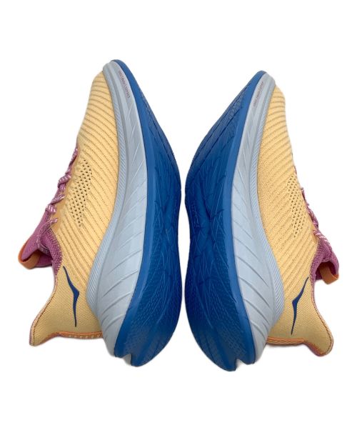 HOKAONEONE（ホカオネオネ）HOKAONEONE (ホカオネオネ) ランニングシューズ ピンク×オレンジ サイズ:25の古着・服飾アイテム