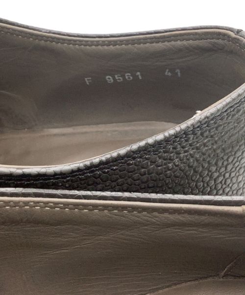 FABI（ファビ）FABI (ファビ) レザーシューズ グレー サイズ:41の古着・服飾アイテム