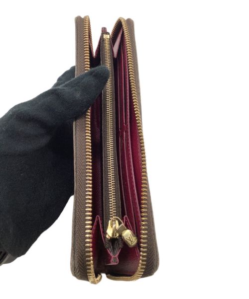 LOUIS VUITTON（ルイ ヴィトン）LOUIS VUITTON (ルイ ヴィトン) 長財布 モノグラム ポルトフォイユ・クレマンス フューシャの古着・服飾アイテム