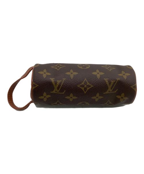 LOUIS VUITTON（ルイ ヴィトン）LOUIS VUITTON (ルイ ヴィトン) ハンドポーチ モノグラム ブラウンの古着・服飾アイテム