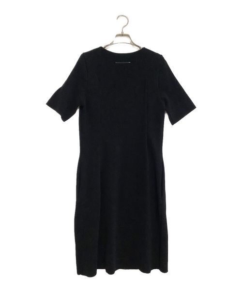 MM6 Maison Margiela（エムエムシックスメゾンマルジェラ）MM6 Maison Margiela (エムエムシックス メゾンマルジェラ) 半袖ワンピース ブラック サイズ:M 未使用品の古着・服飾アイテム