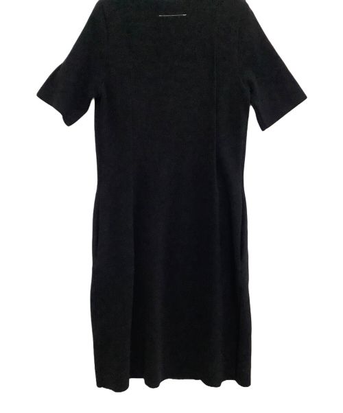 MM6 Maison Margiela（エムエムシックスメゾンマルジェラ）MM6 Maison Margiela (エムエムシックス メゾンマルジェラ) 半袖ワンピース ブラック サイズ:M 未使用品の古着・服飾アイテム