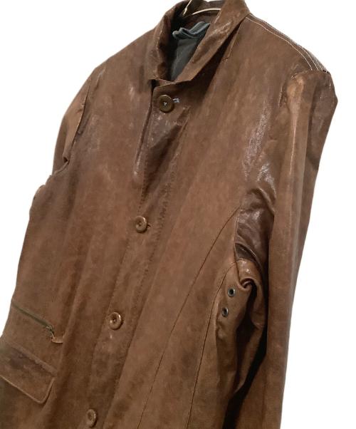 Timberland（ティンバーランド）Timberland (ティンバーランド) レザージャケット Limited Collection  ブラウン サイズ:Lの古着・服飾アイテム