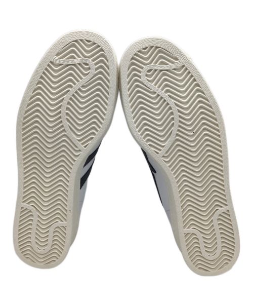 adidas（アディダス）adidas (アディダス) A BATHING APE (アベイシングエイプ) ローカットスニーカー SUPERSTAR 80S BAPE 	50周年記念コラボ ホワイト サイズ:25.5の古着・服飾アイテム