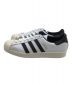 adidas (アディダス) A BATHING APE (アベイシングエイプ) ローカットスニーカー SUPERSTAR 80S BAPE 	50周年記念コラボ ホワイト サイズ:25.5：22000円