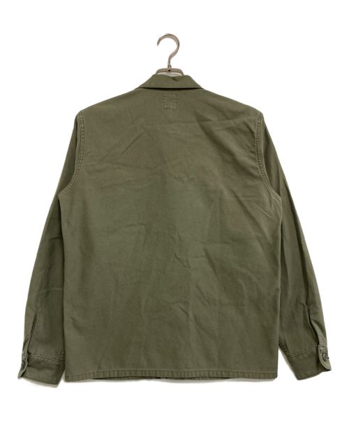F.O.B FACTORY（エフオービー ファクトリー）F.O.B FACTORY (エフオービー ファクトリー) ファティーグジャケット グリーン サイズ:Mの古着・服飾アイテム